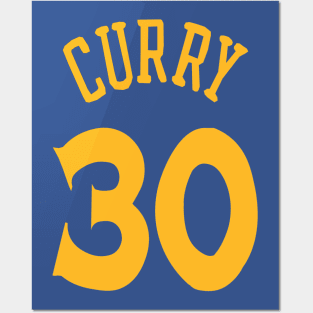 Steph Curry Jersey Posters and Art